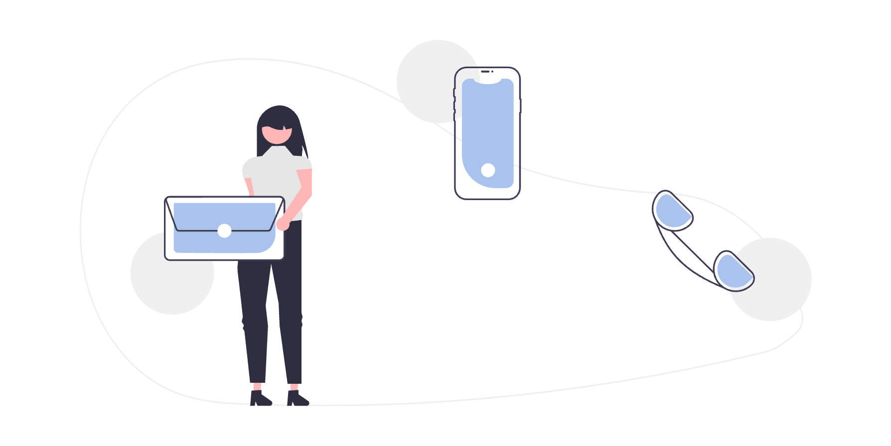 Contact us illustration